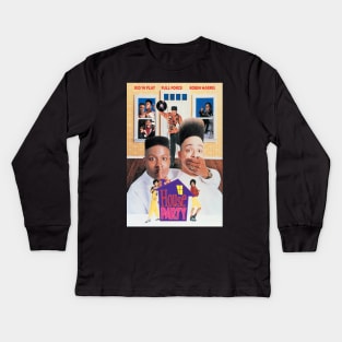 Kid 'N Play House Party Movie Poster Kids Long Sleeve T-Shirt